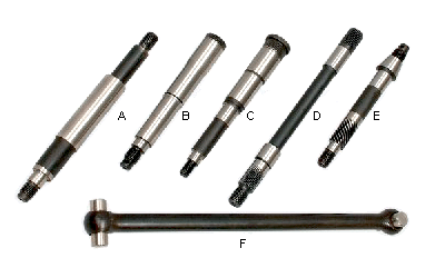 GEAR CHANGERS/ FRONT AXLES/ PROPELLER SHAFTS